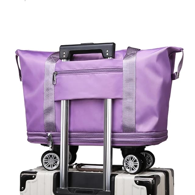 Premium Expandable Travel Duffel Bag with Wheels