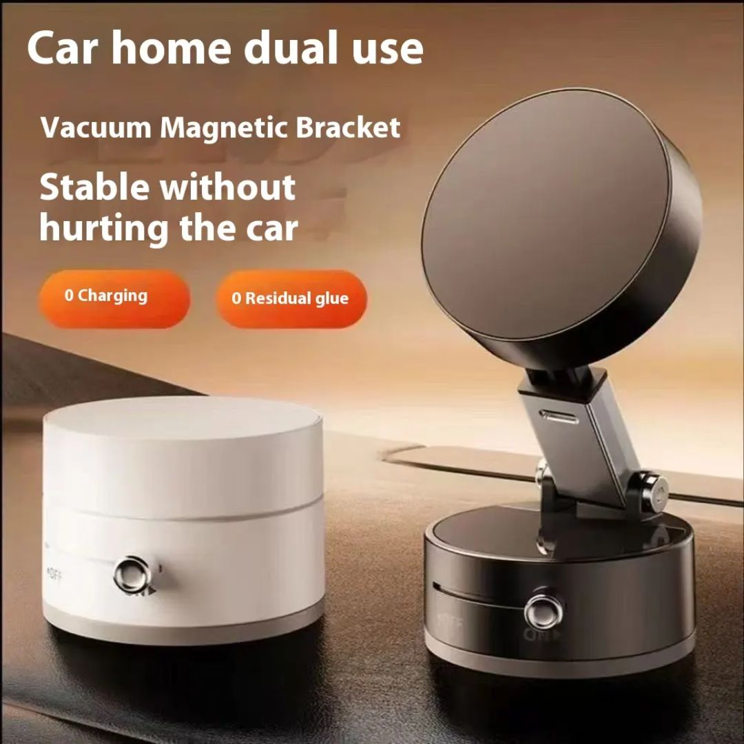 Close-up of AI face tracking sensor on magnetic phone mount