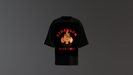 Men’s Strong oversized t‑shirt with bold athletic graphic print and relaxed fit
