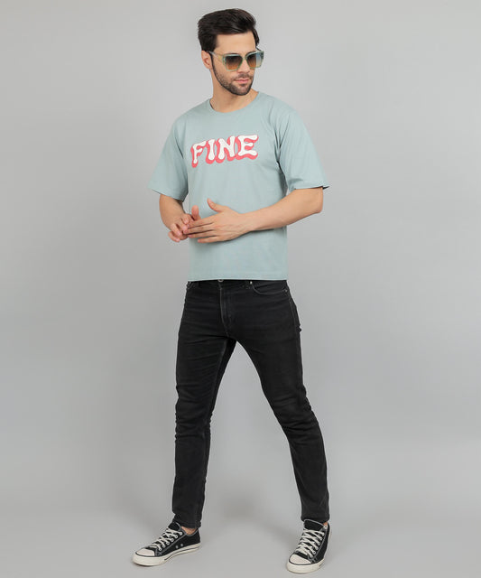 Men's Graphic Printed Oversized T-shirt