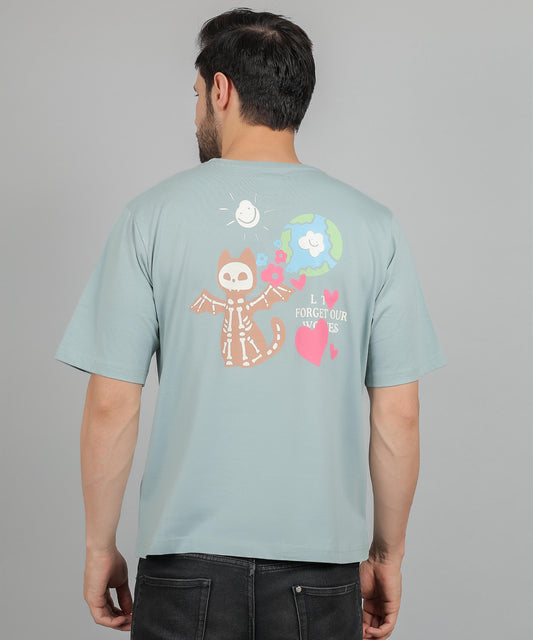 Men's Graphic Printed Oversized T-shirt