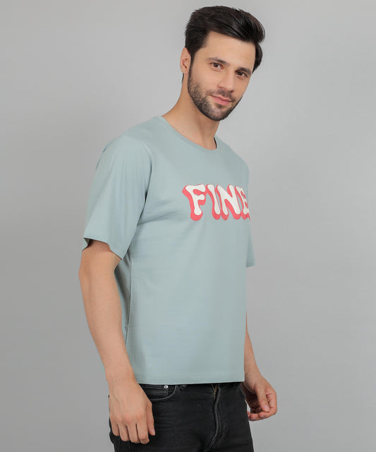 Men's Graphic Printed Oversized T-shirt
